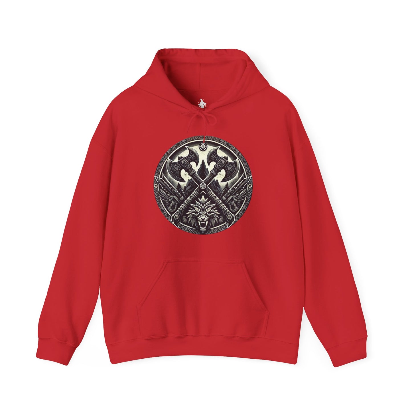 Barbarian Emblem - Unisex Heavy Blend™ Hooded Sweatshirt