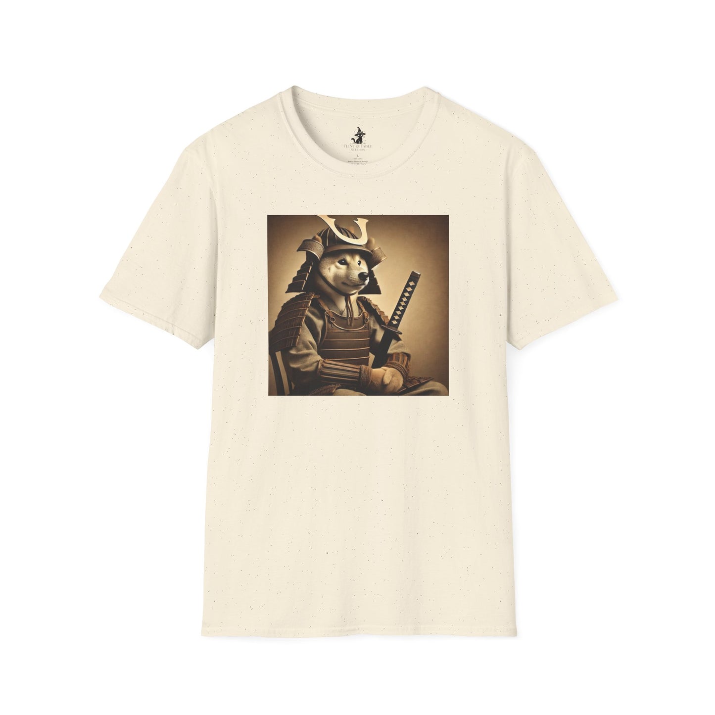 Samurai Shiba - Unisex Softstyle T-Shirt