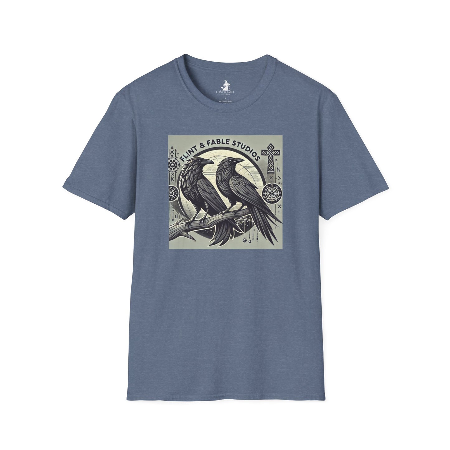 Huginn & Muninn - Unisex Softstyle T-Shirt