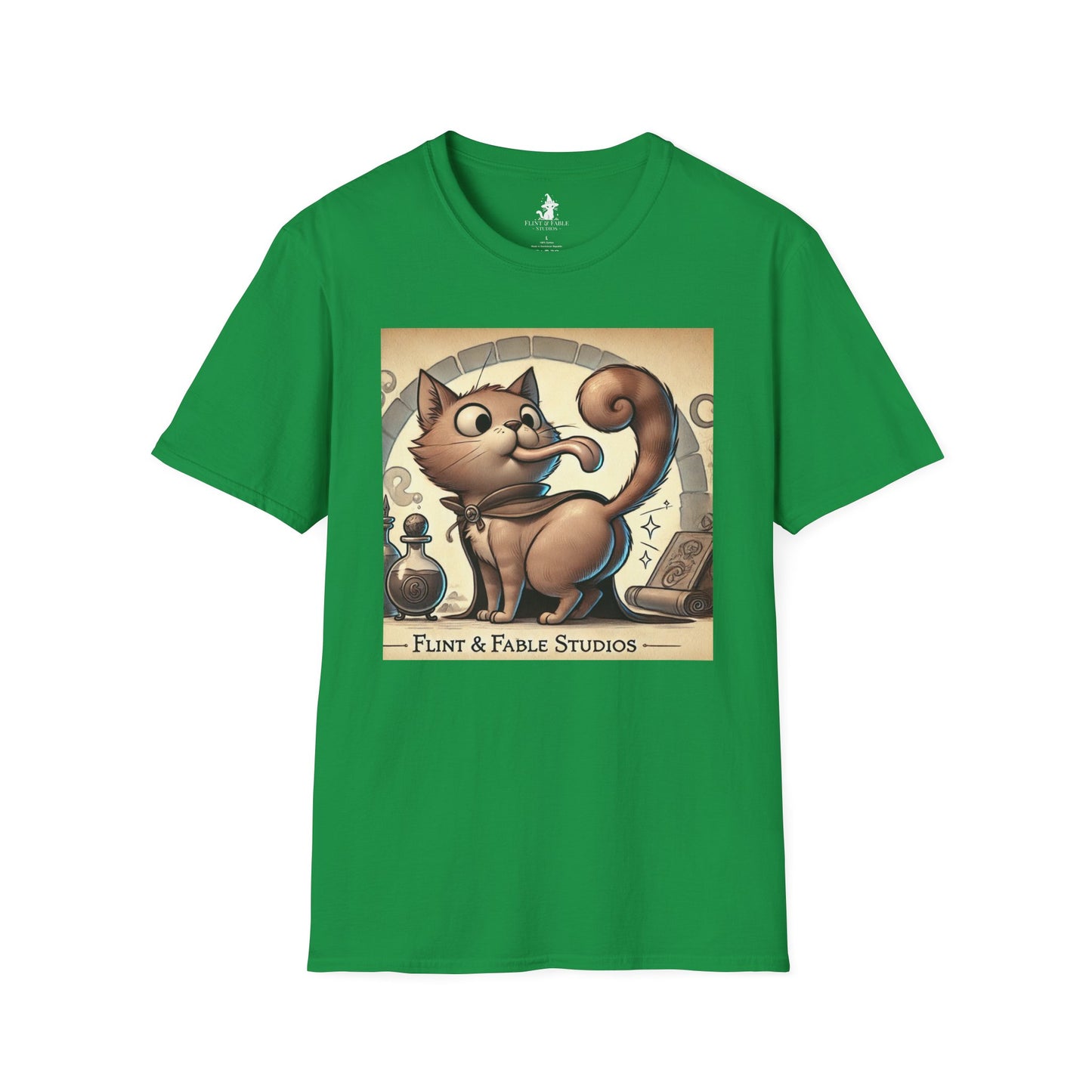 Kitty Lick - Unisex Softstyle T-Shirt