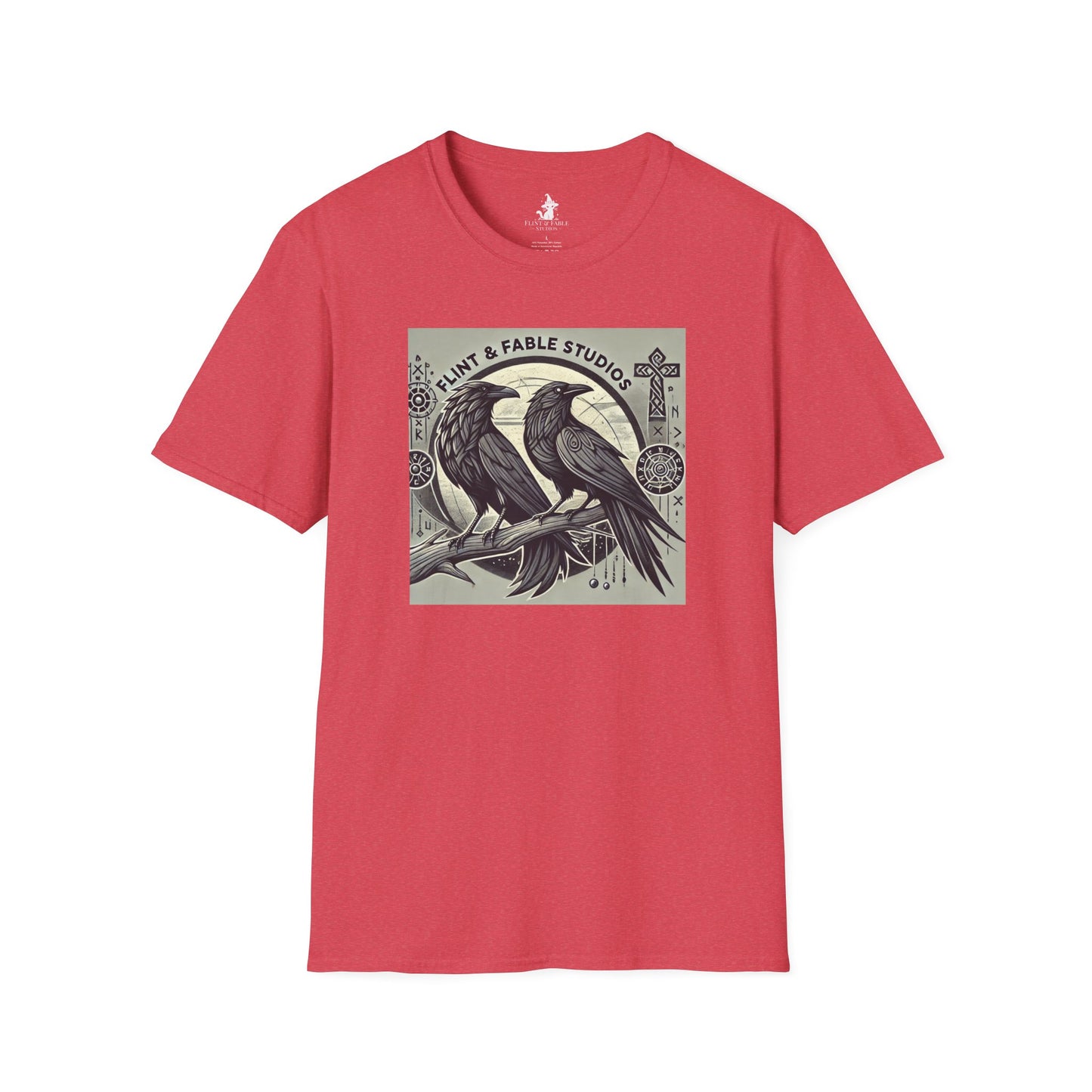 Huginn & Muninn - Unisex Softstyle T-Shirt