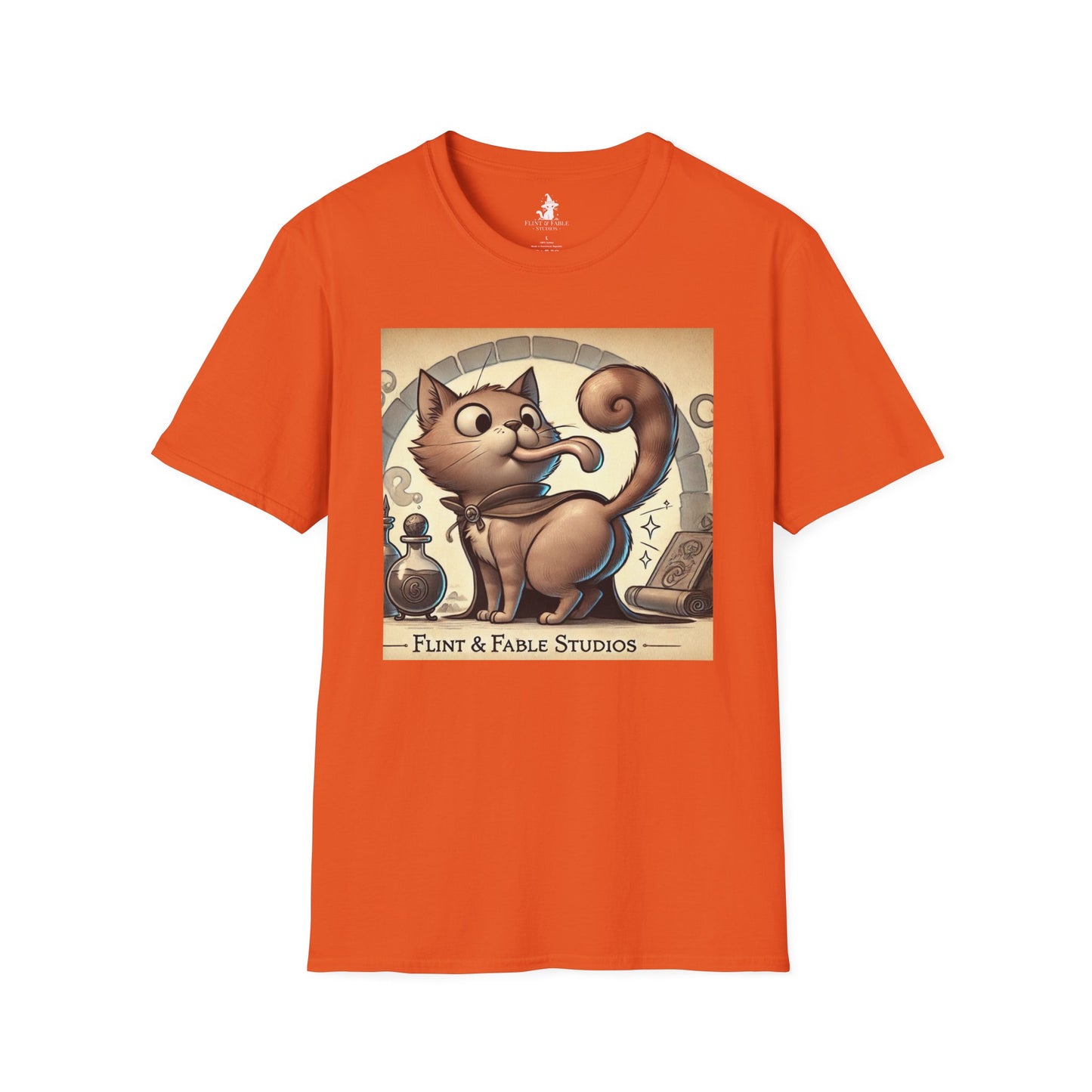 Kitty Lick - Unisex Softstyle T-Shirt