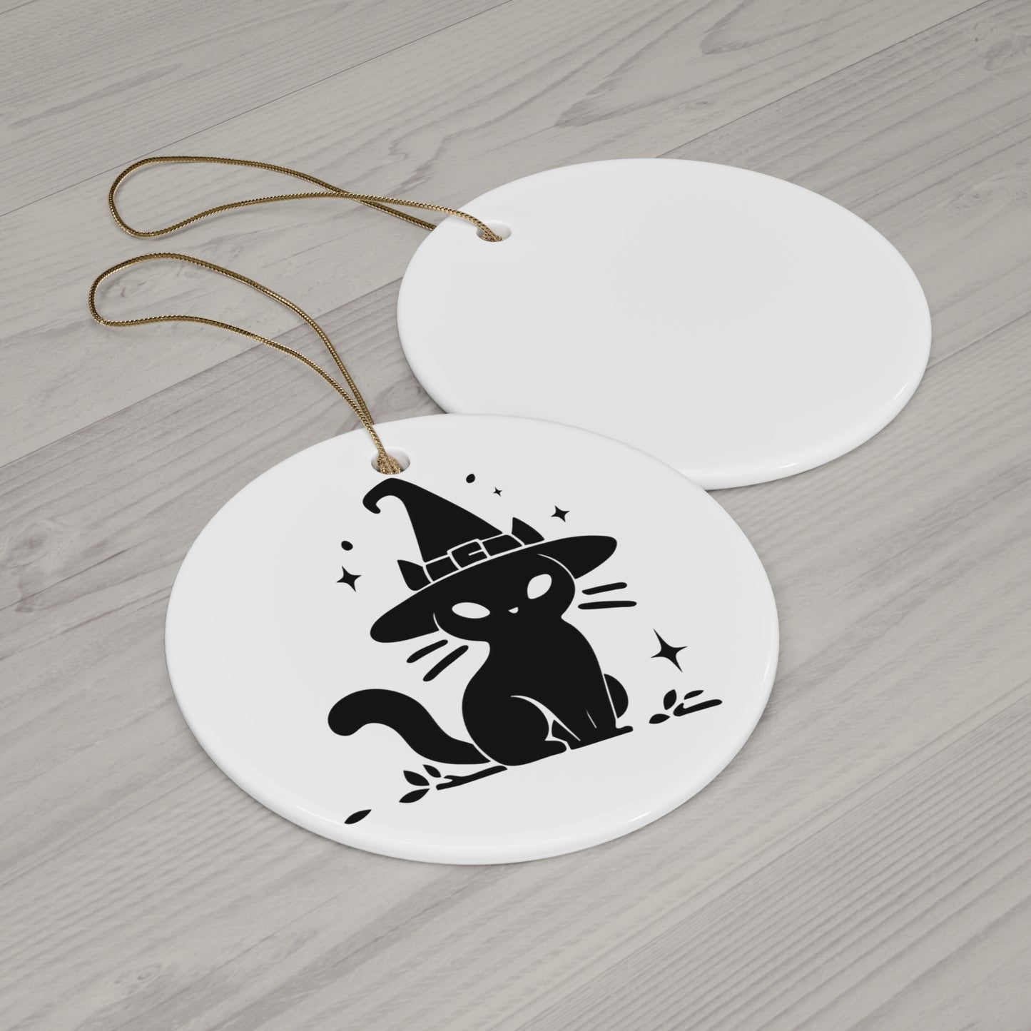 "Nyx" Ceramic Ornament