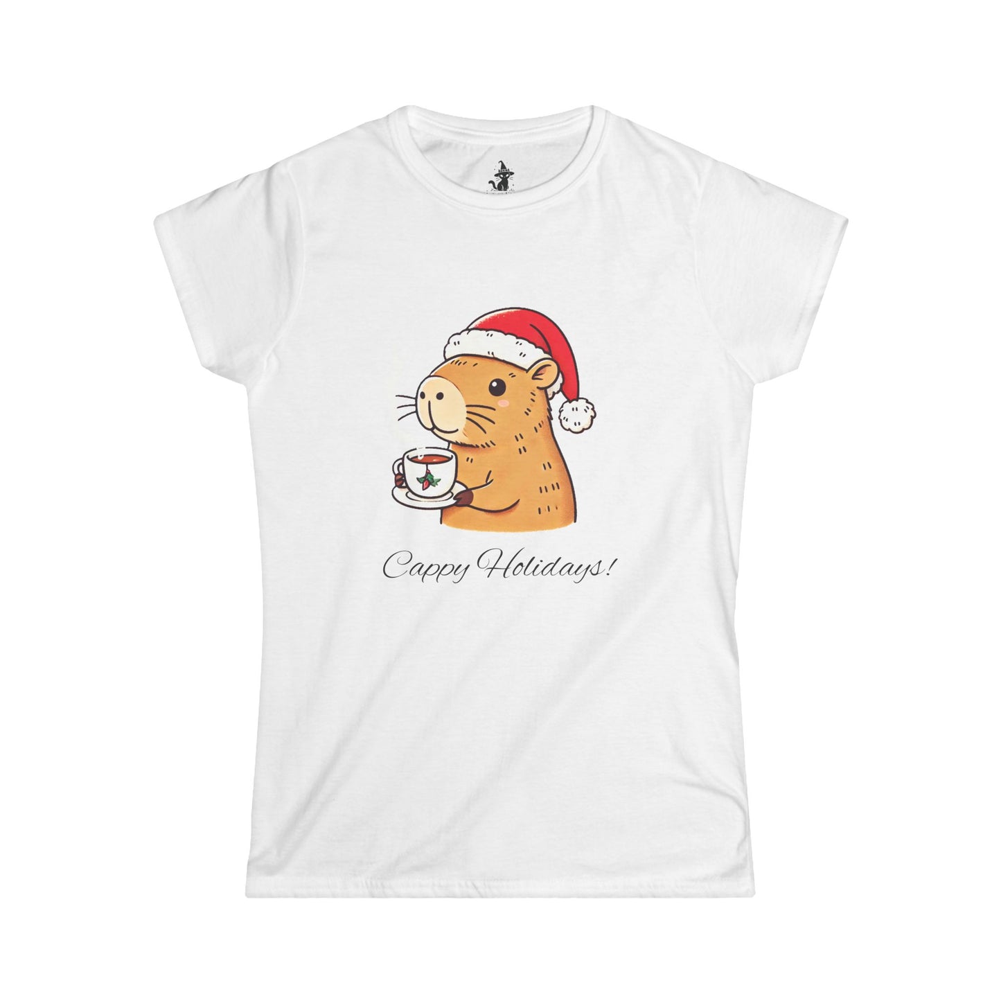 Cappy Holidays! - Women's Softstyle Tee