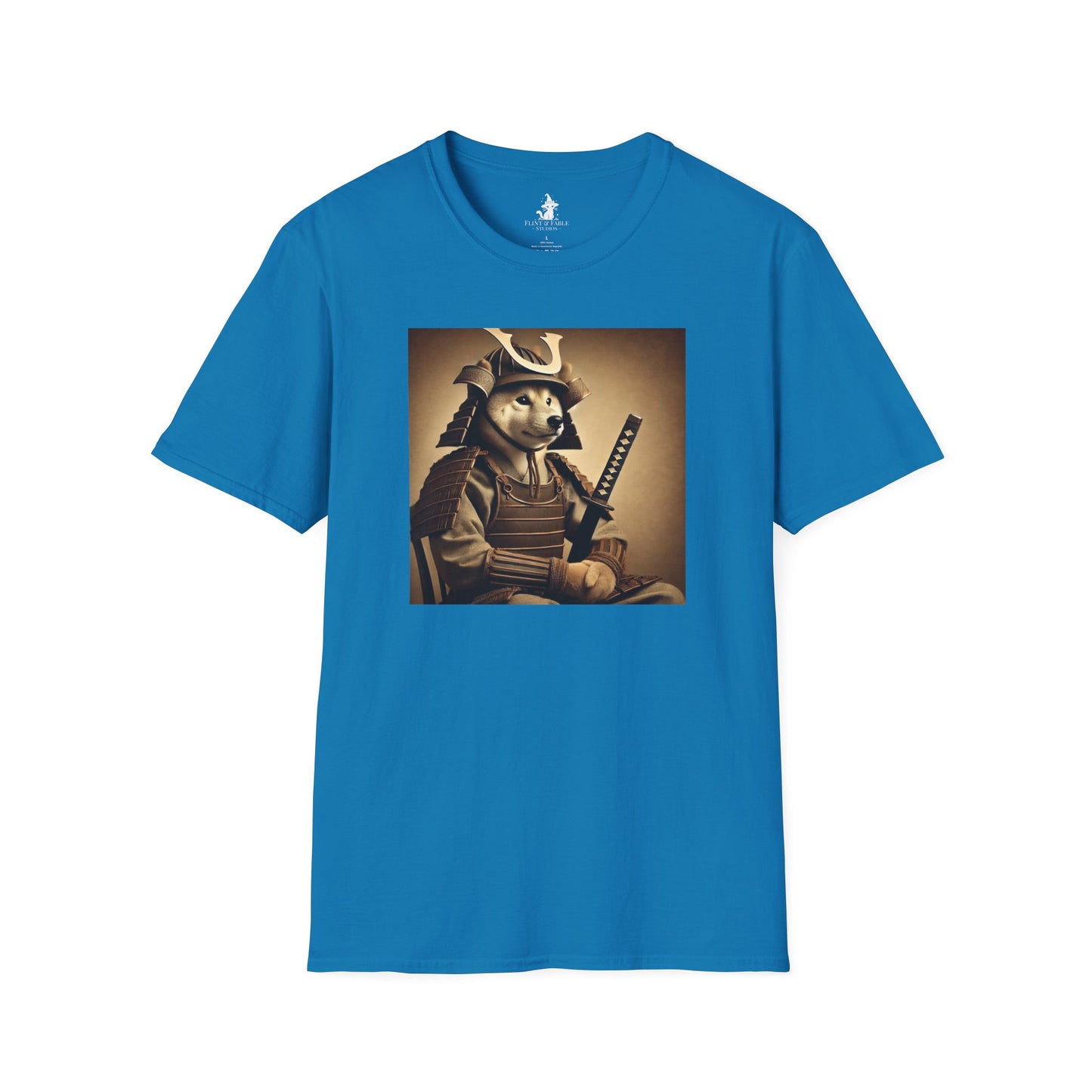 Samurai Shiba - Unisex Softstyle T-Shirt