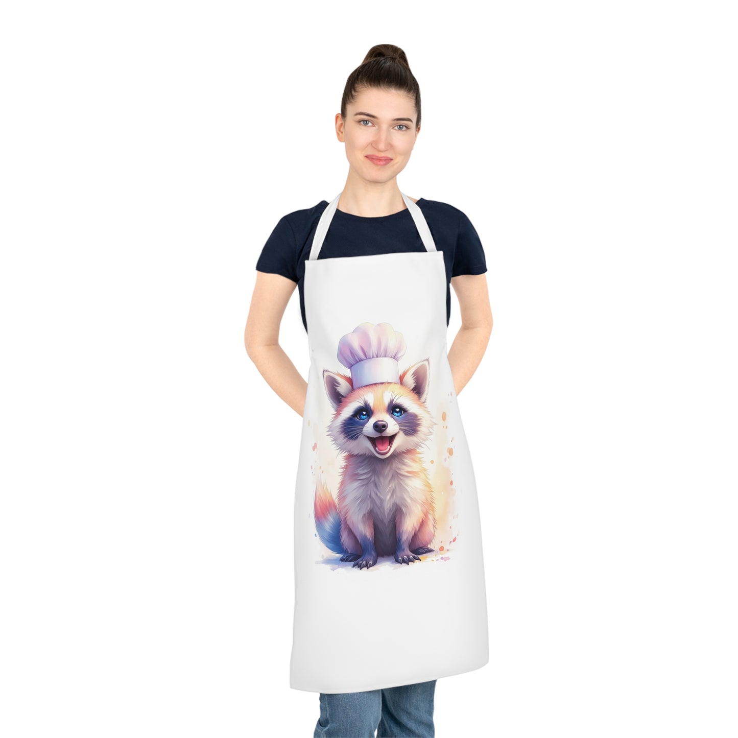 'Good Bake' Raccoon - Adult Apron (AOP)