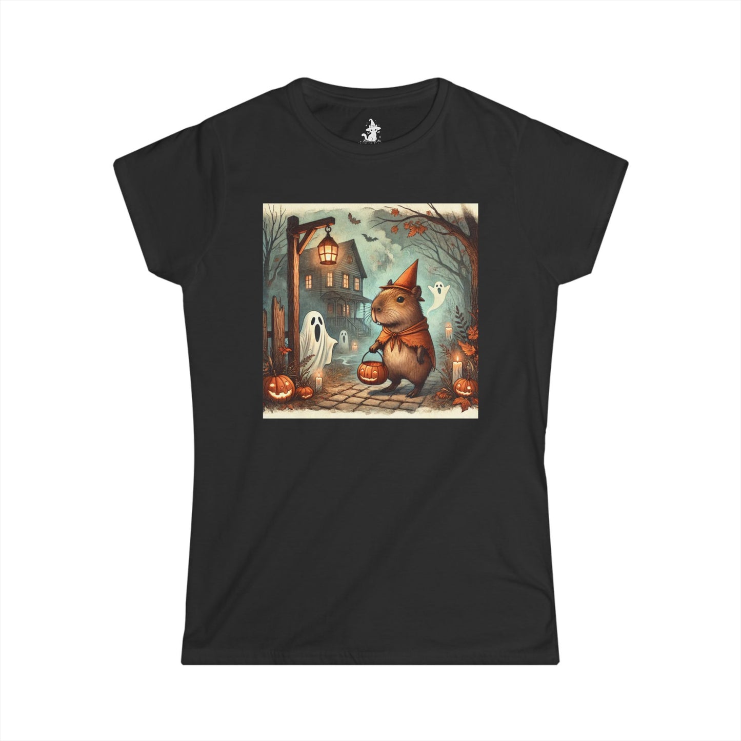 Samhain Capybara - Women's Softstyle Tee
