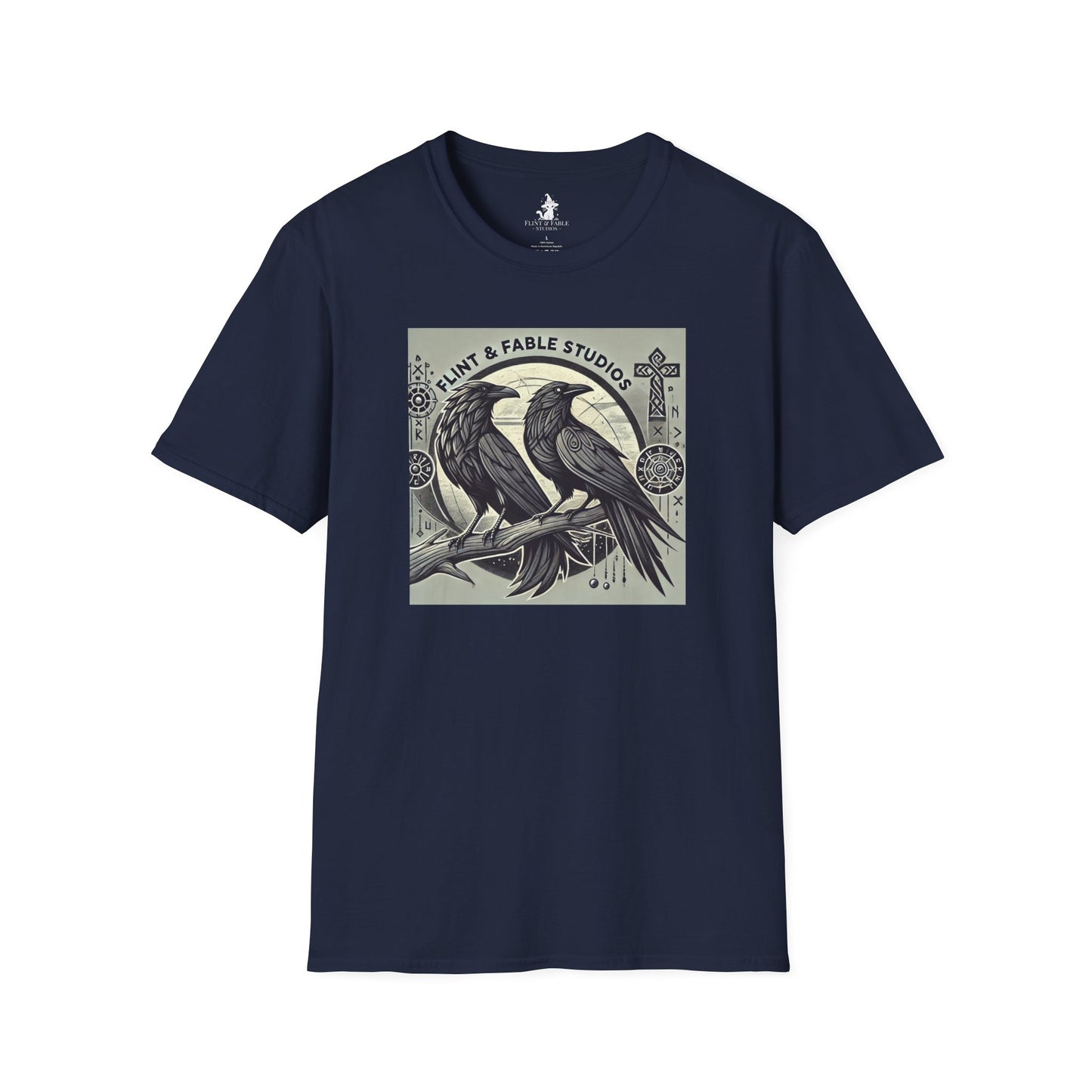 Huginn & Muninn - Unisex Softstyle T-Shirt