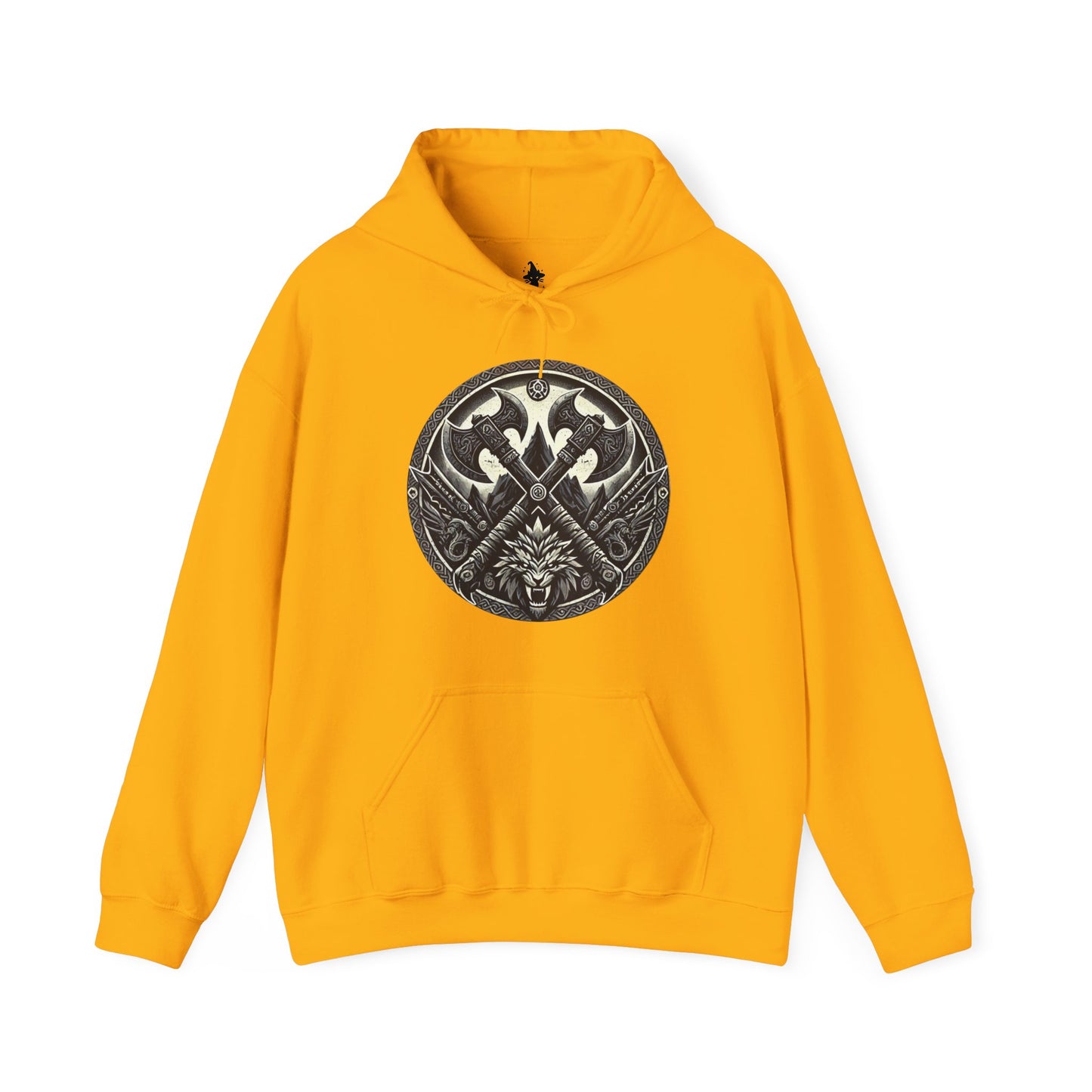 Barbarian Emblem - Unisex Heavy Blend™ Hooded Sweatshirt