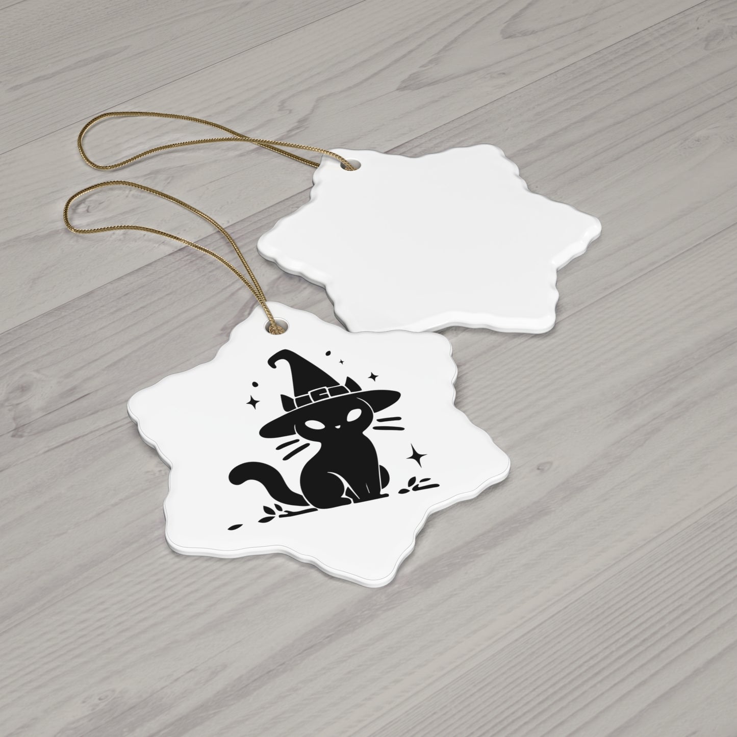 "Nyx" Ceramic Ornament