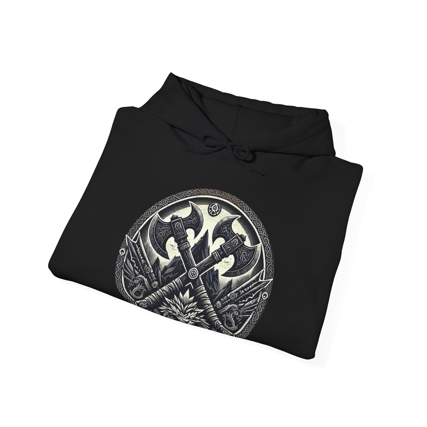 Barbarian Emblem - Unisex Heavy Blend™ Hooded Sweatshirt