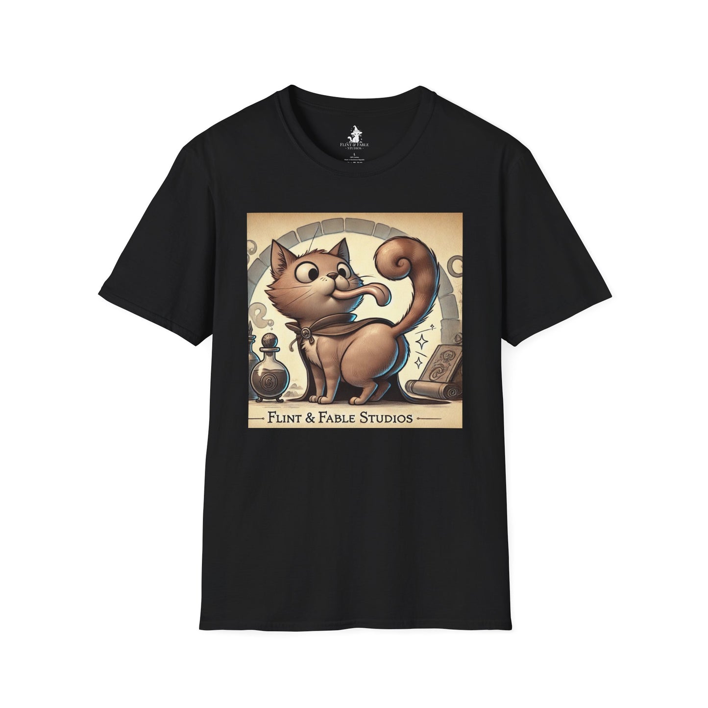 Kitty Lick - Unisex Softstyle T-Shirt