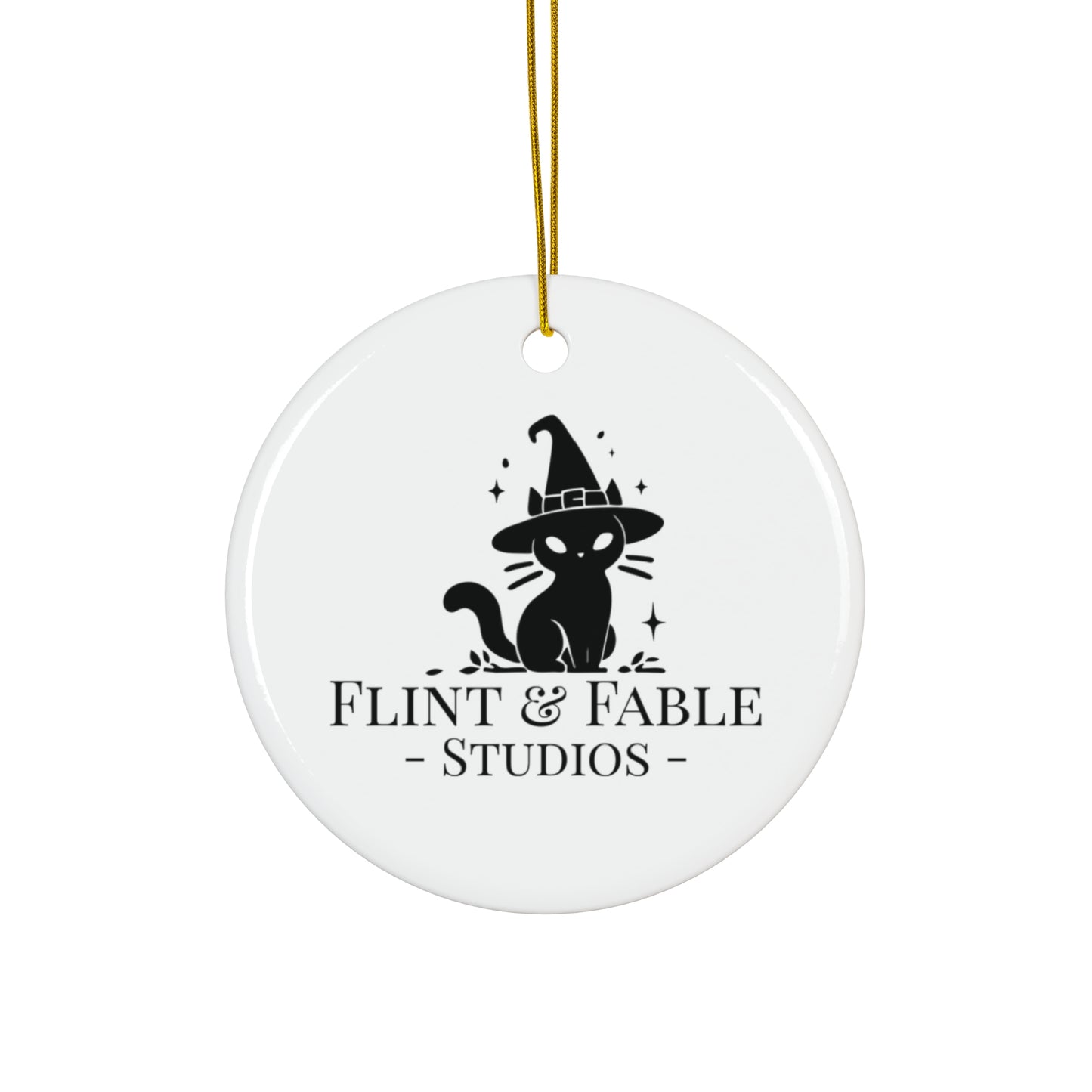 "Nyx" Flint & Fable - Ceramic Ornament