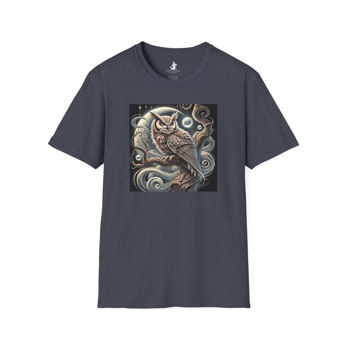 Lunar Owl - Unisex Softstyle T-Shirt