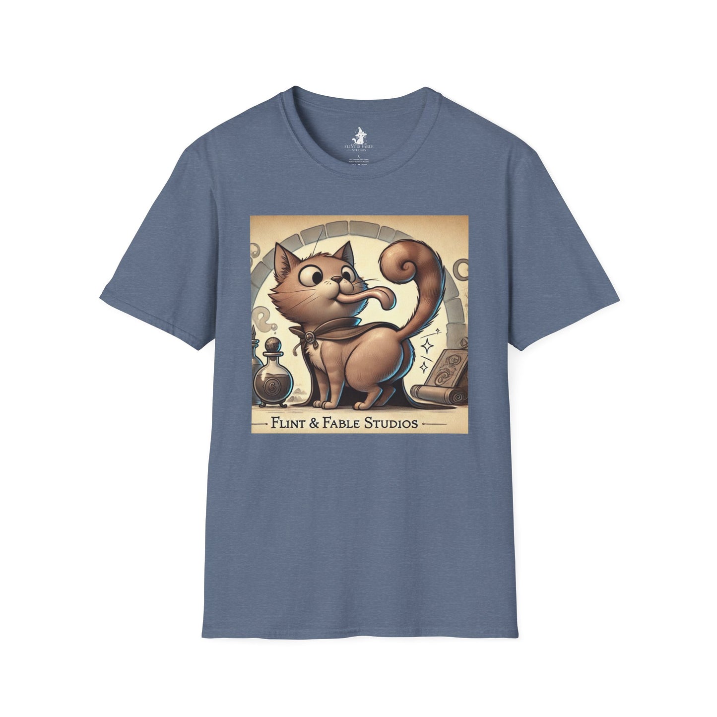 Kitty Lick - Unisex Softstyle T-Shirt
