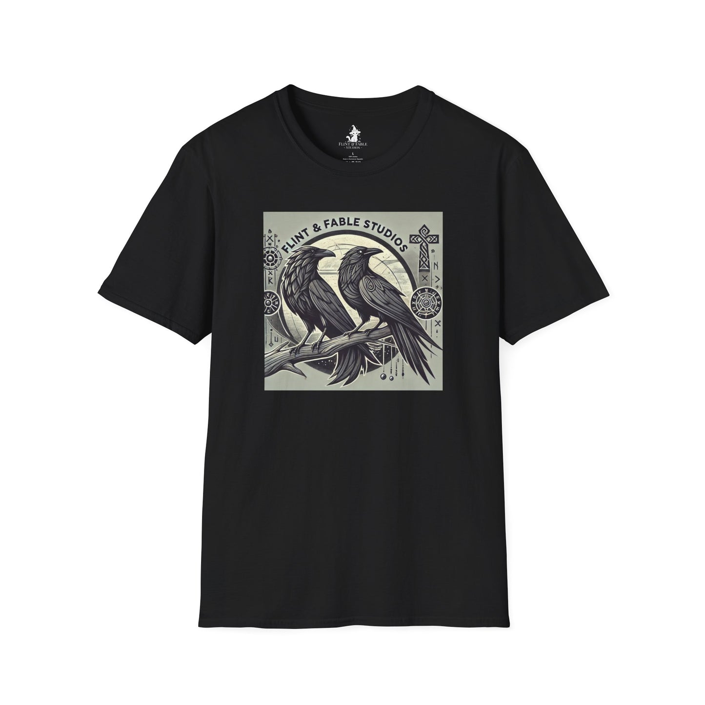 Huginn & Muninn - Unisex Softstyle T-Shirt