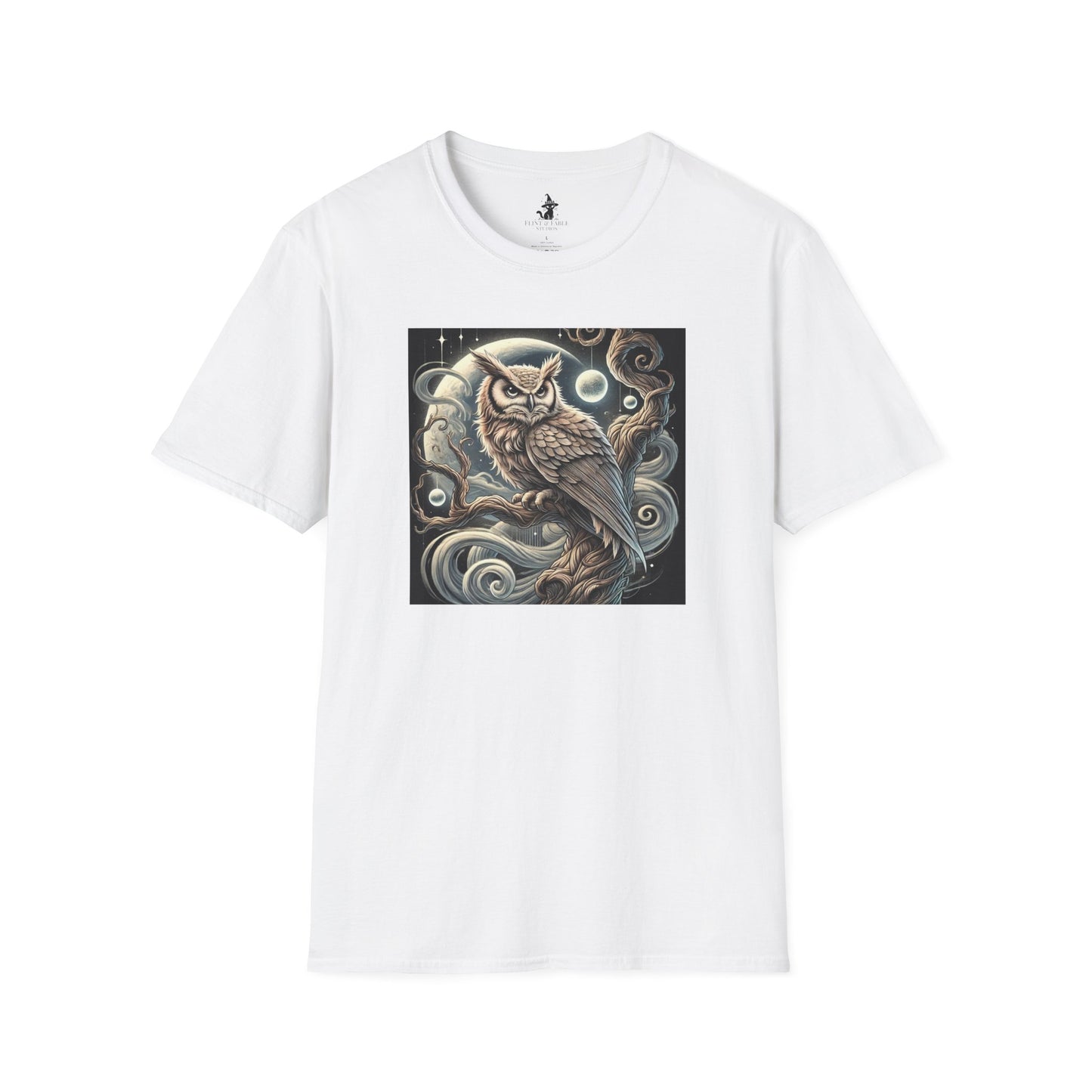 Lunar Owl - Unisex Softstyle T-Shirt
