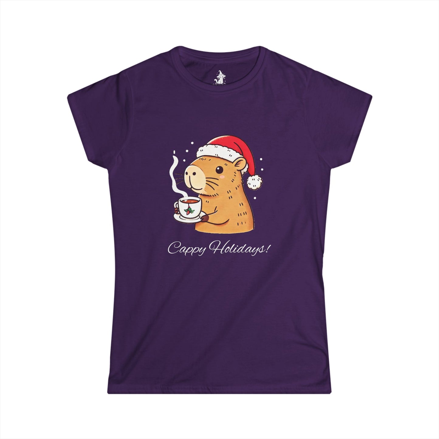 Cappy Holidays!  -  Women's Softstyle Tee