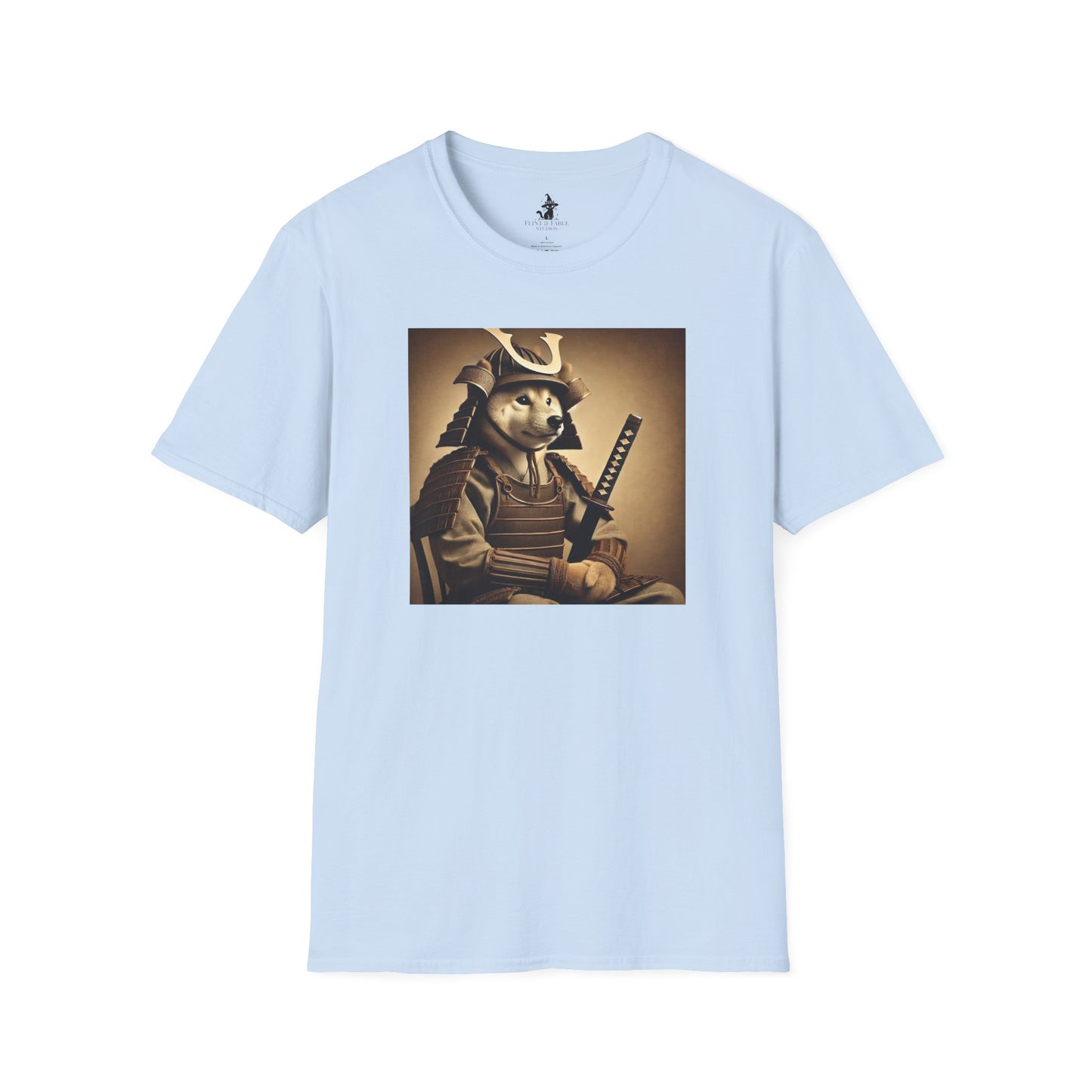 Samurai Shiba - Unisex Softstyle T-Shirt