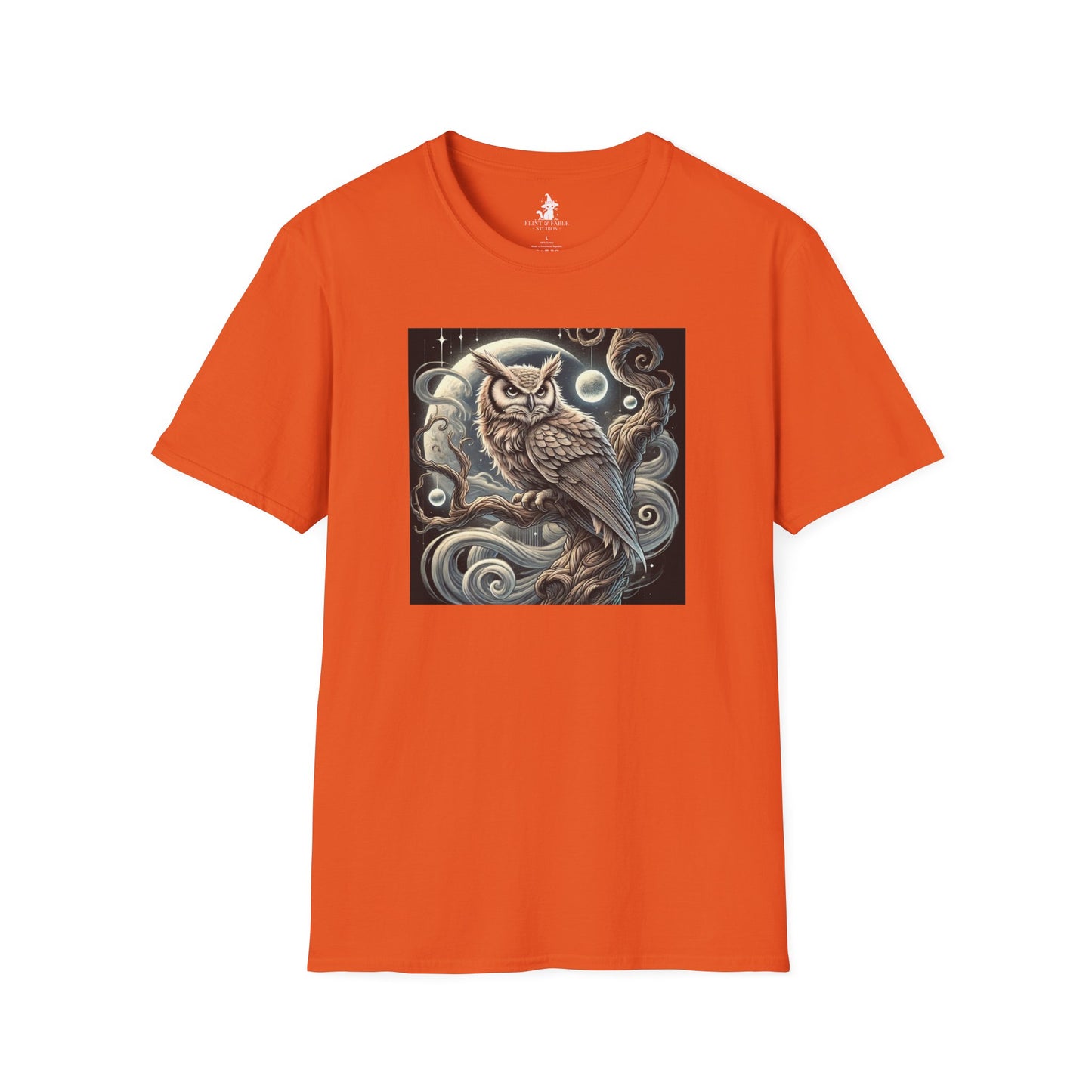 Lunar Owl - Unisex Softstyle T-Shirt