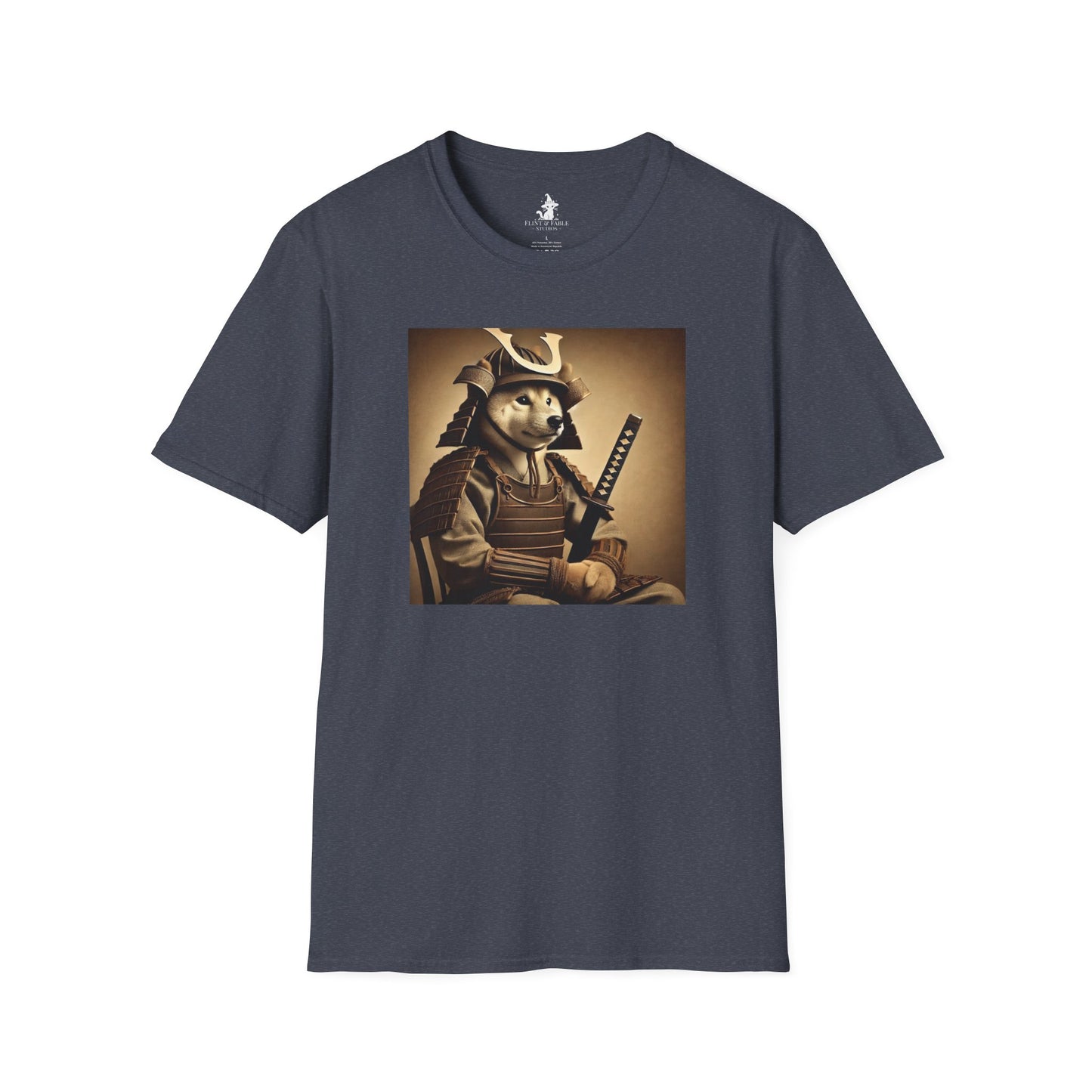Samurai Shiba - Unisex Softstyle T-Shirt