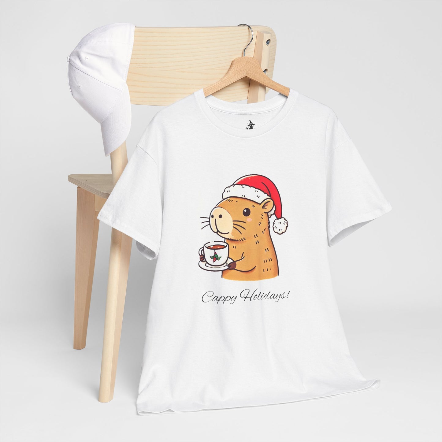 Cappy Holidays! - Unisex Heavy Cotton Tee