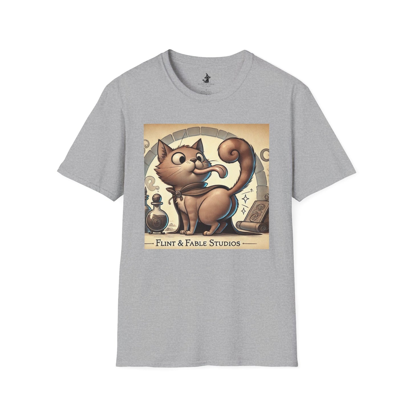 Kitty Lick - Unisex Softstyle T-Shirt