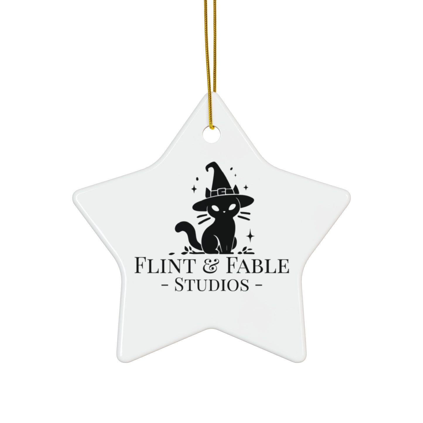 "Nyx" Flint & Fable - Ceramic Ornament