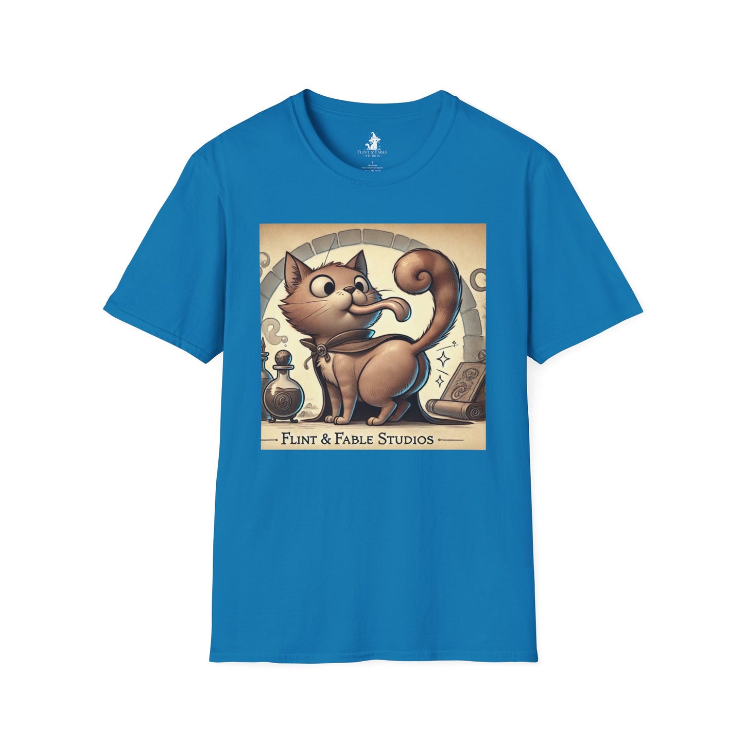 Kitty Lick - Unisex Softstyle T-Shirt