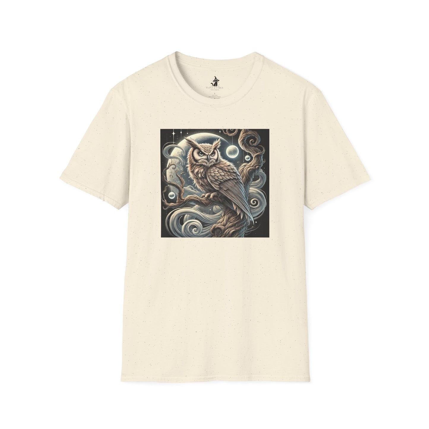 Lunar Owl - Unisex Softstyle T-Shirt