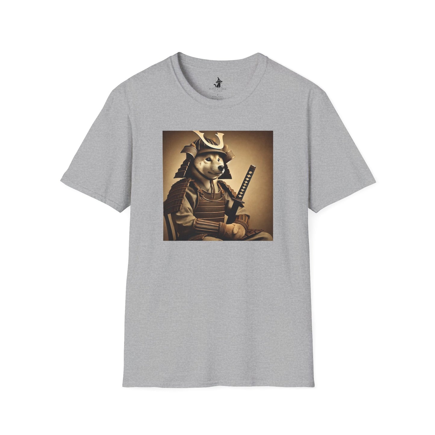 Samurai Shiba - Unisex Softstyle T-Shirt