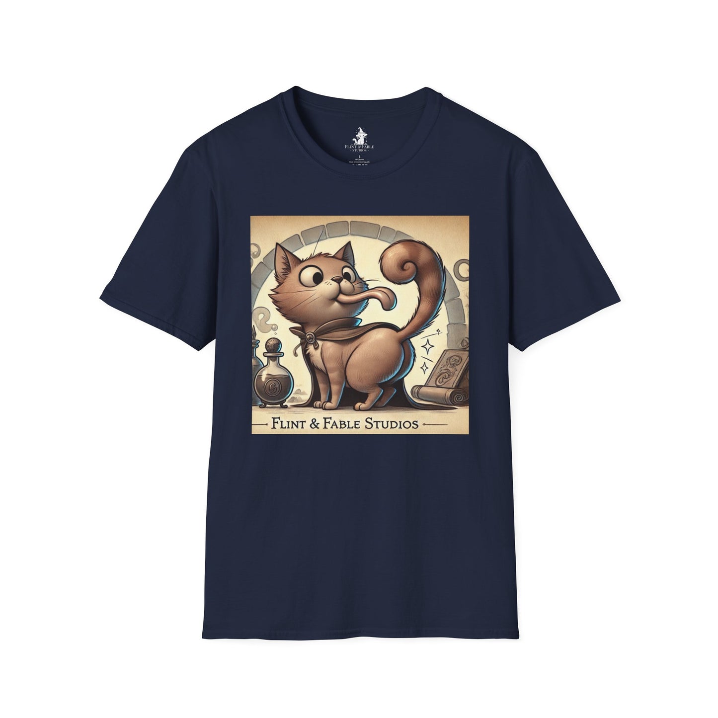 Kitty Lick - Unisex Softstyle T-Shirt