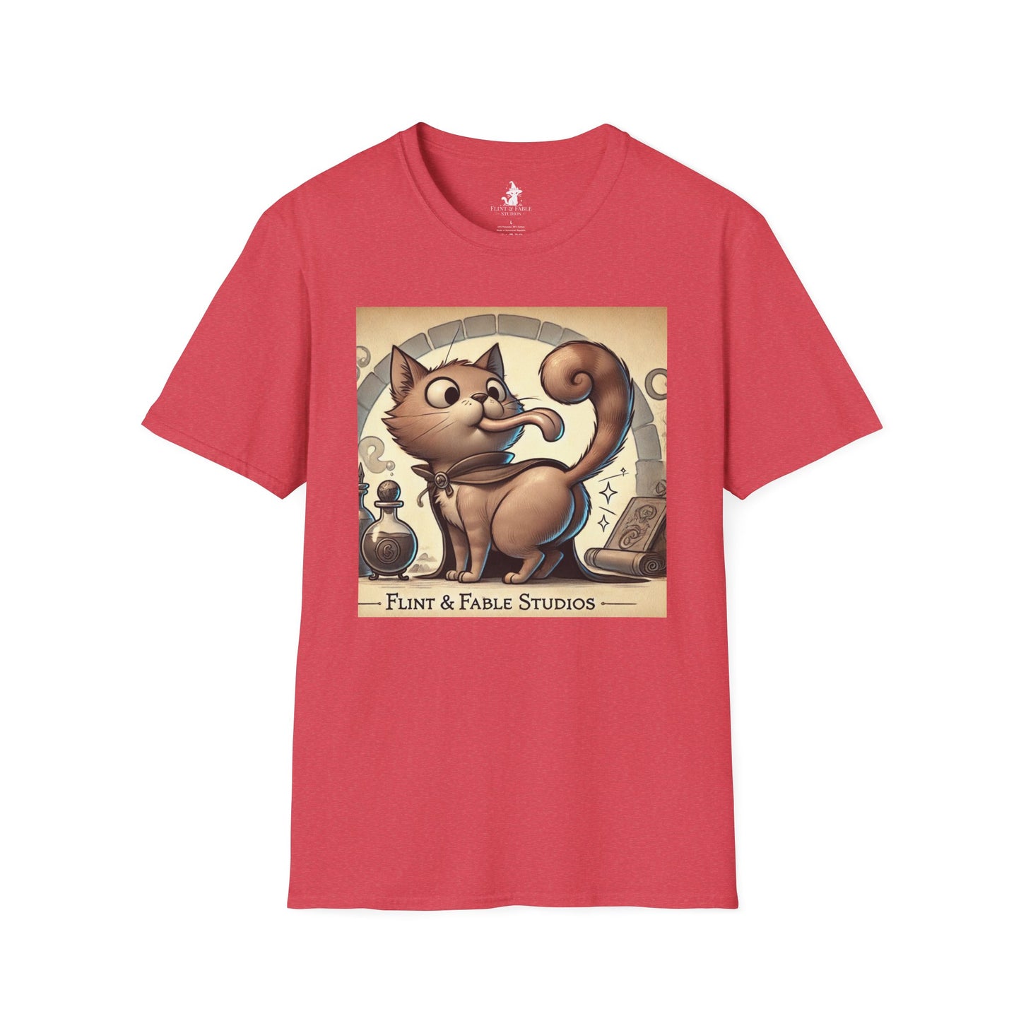Kitty Lick - Unisex Softstyle T-Shirt