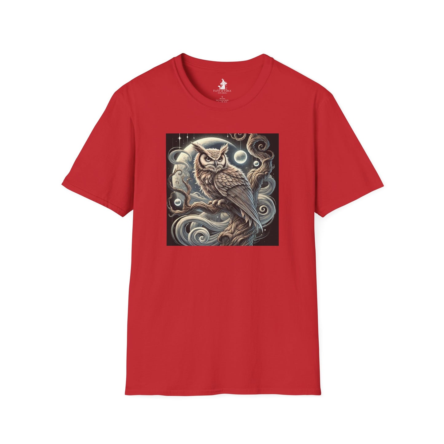 Lunar Owl - Unisex Softstyle T-Shirt