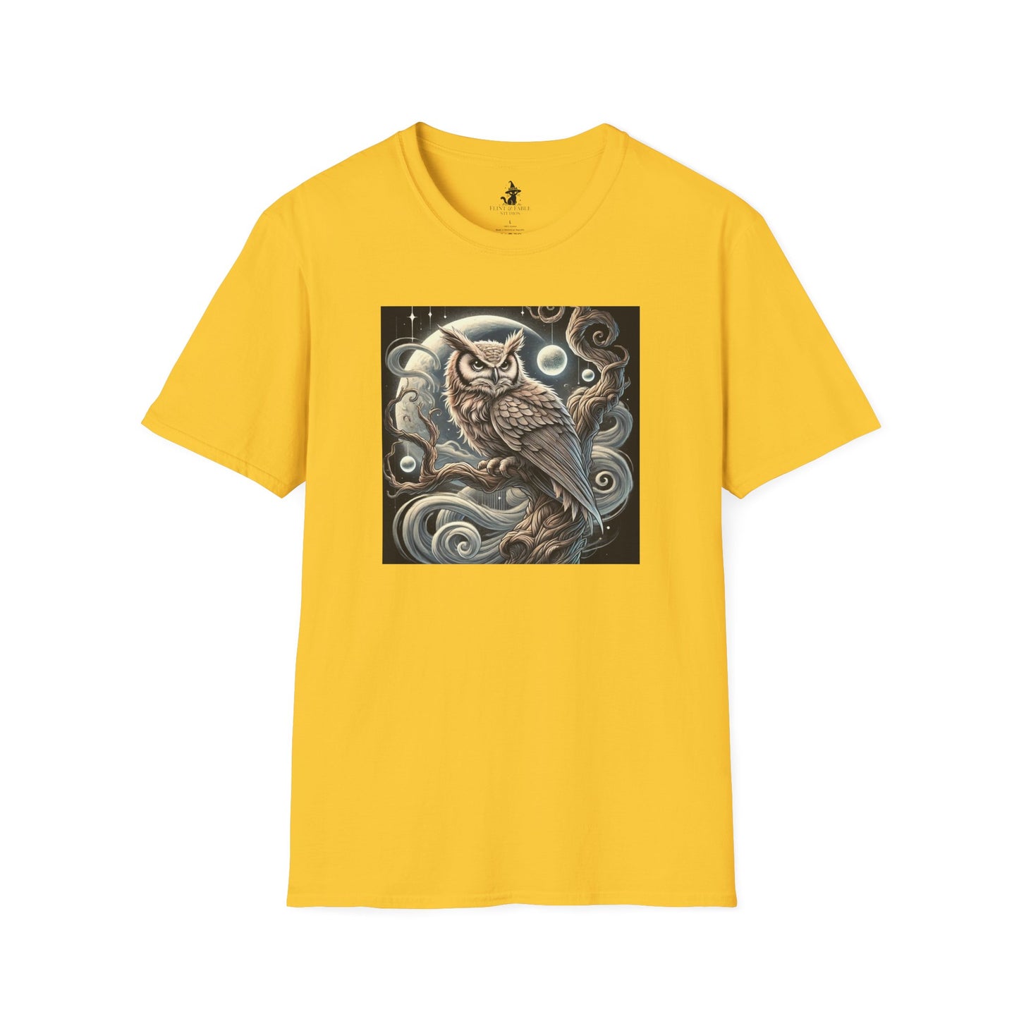 Lunar Owl - Unisex Softstyle T-Shirt
