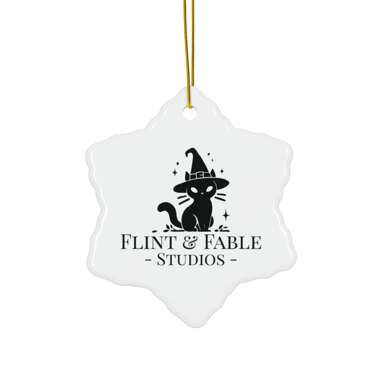 "Nyx" Flint & Fable - Ceramic Ornament