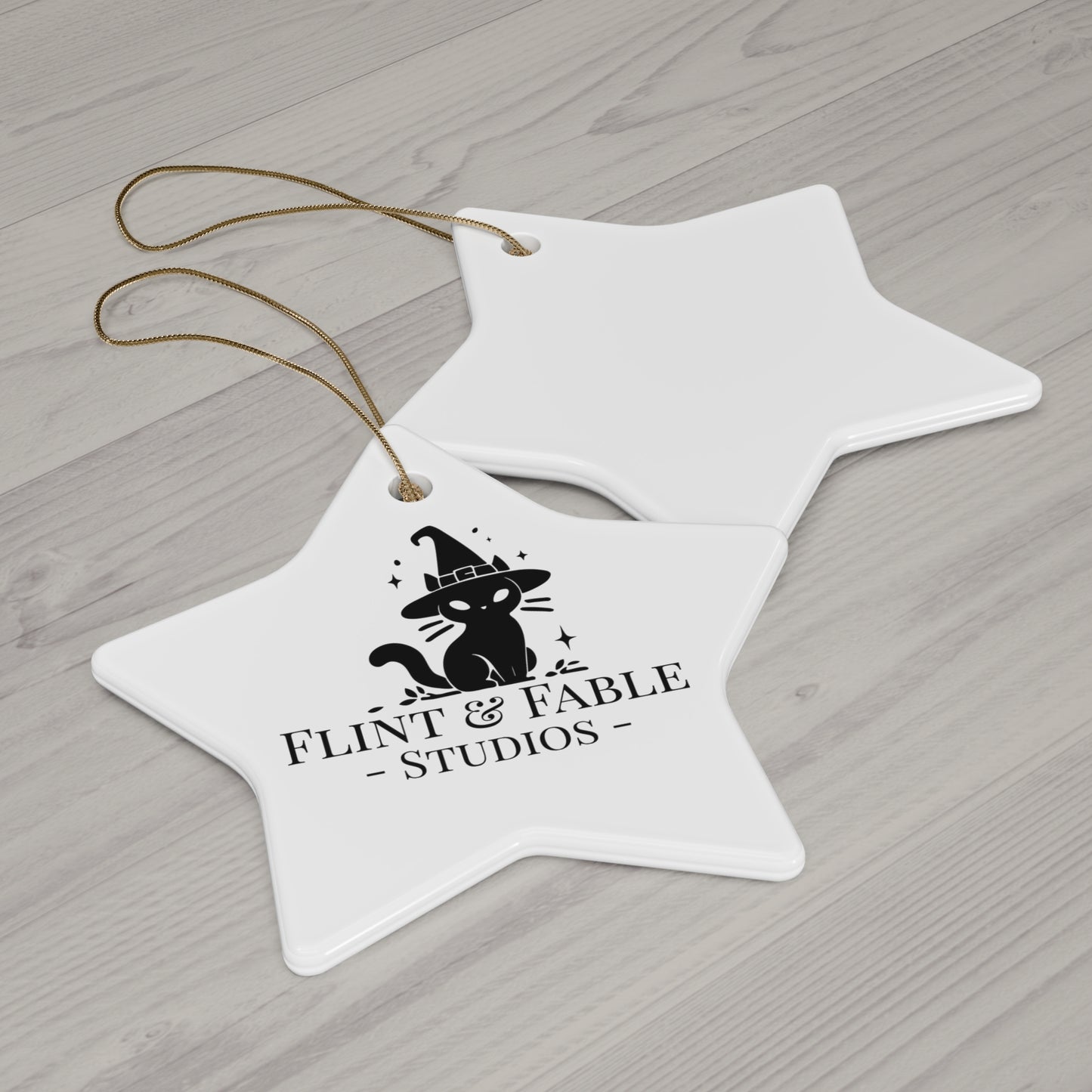 "Nyx" Flint & Fable - Ceramic Ornament