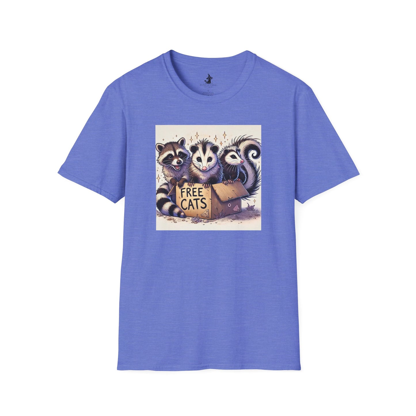 Free Cats! - Unisex Softstyle T-Shirt