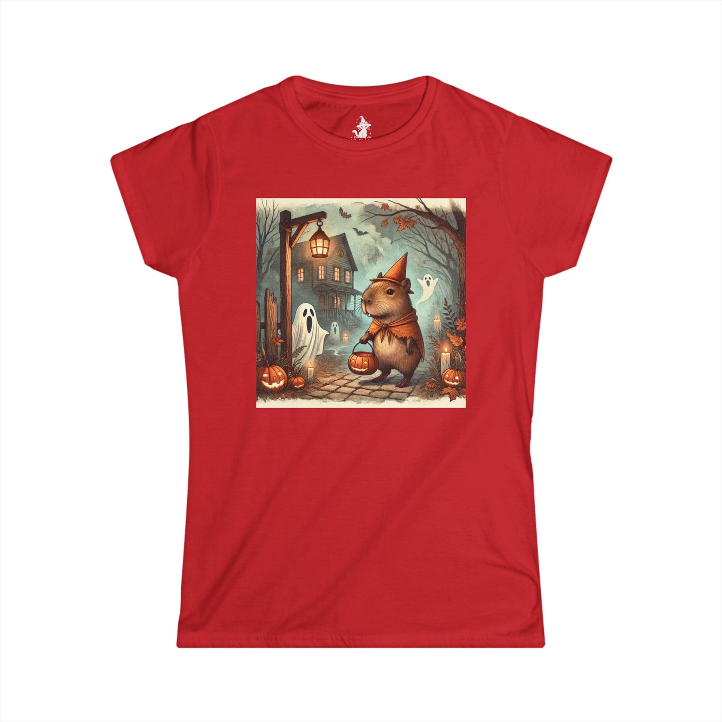 Samhain Capybara -  Women's Softstyle Tee