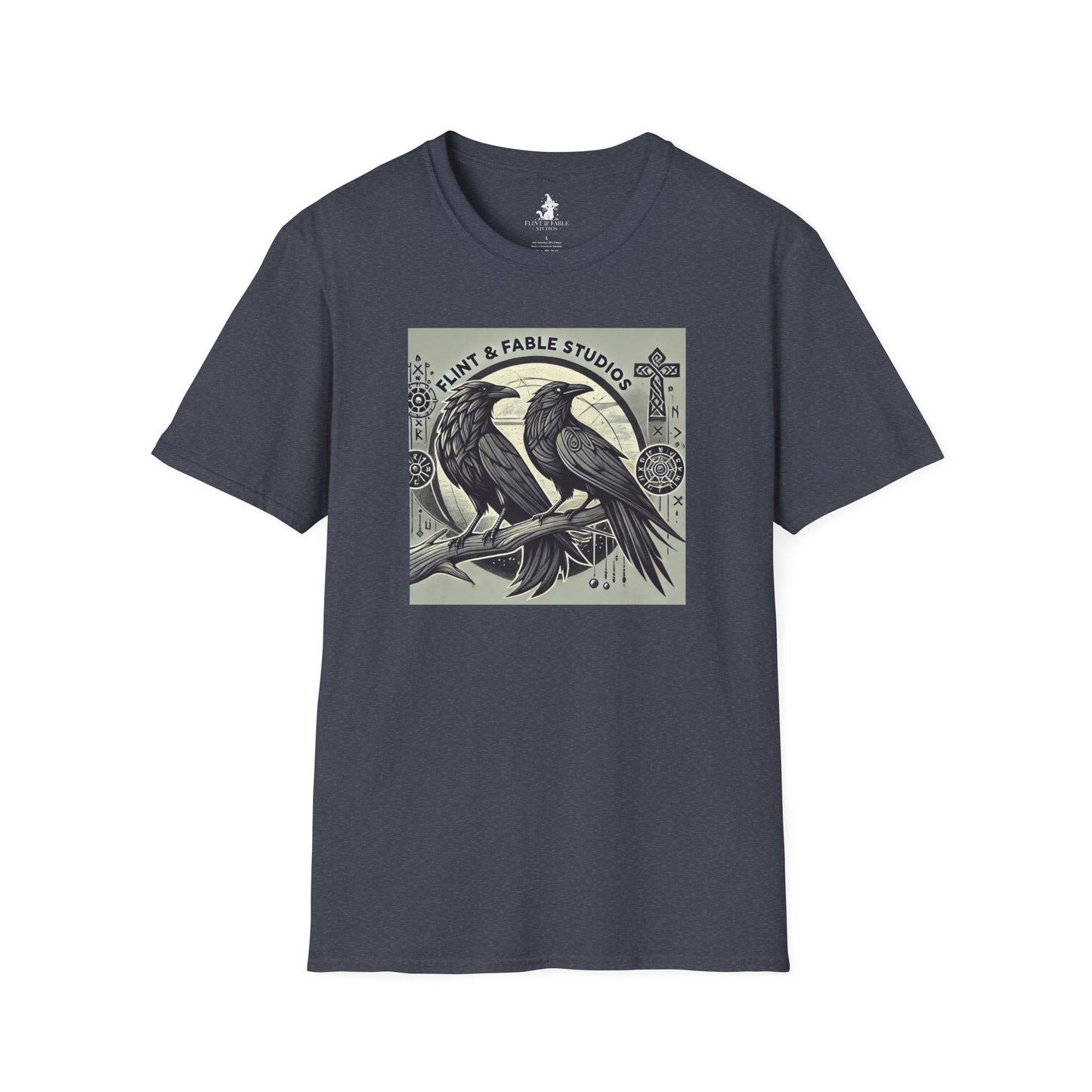 Huginn & Muninn - Unisex Softstyle T-Shirt