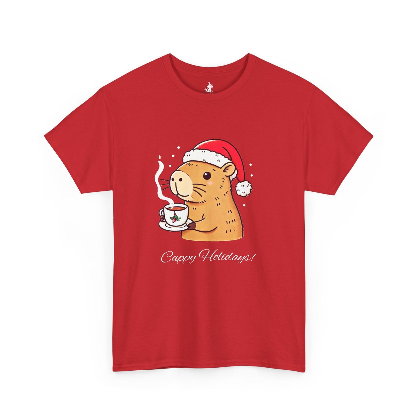 Cappy Holidays! - Unisex Heavy Cotton Tee