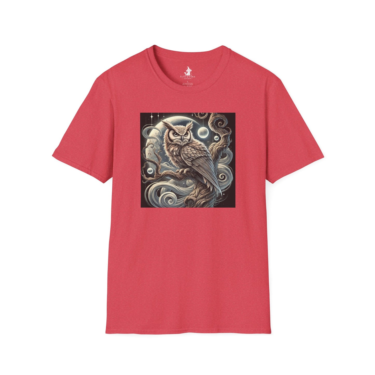 Lunar Owl - Unisex Softstyle T-Shirt