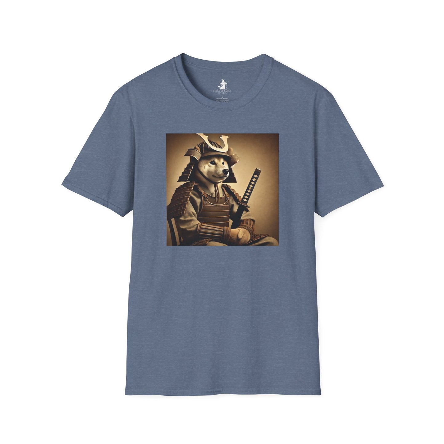 Samurai Shiba - Unisex Softstyle T-Shirt