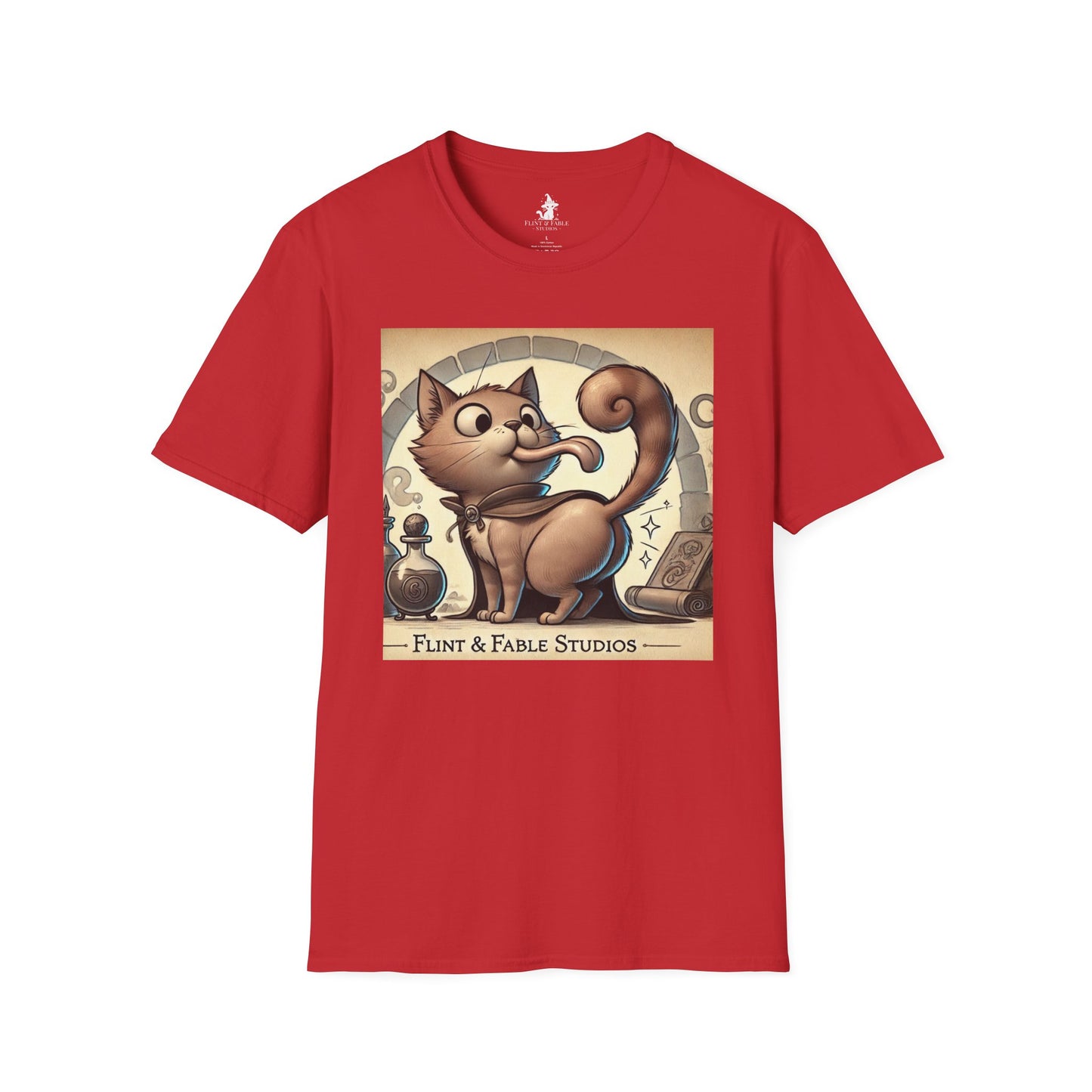Kitty Lick - Unisex Softstyle T-Shirt