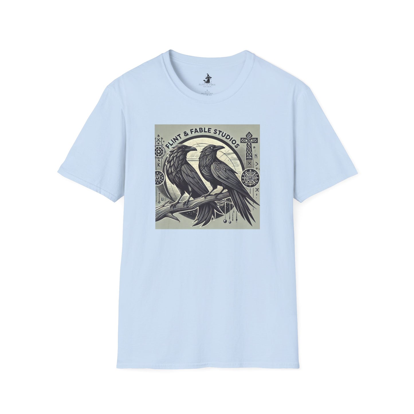 Huginn & Muninn - Unisex Softstyle T-Shirt