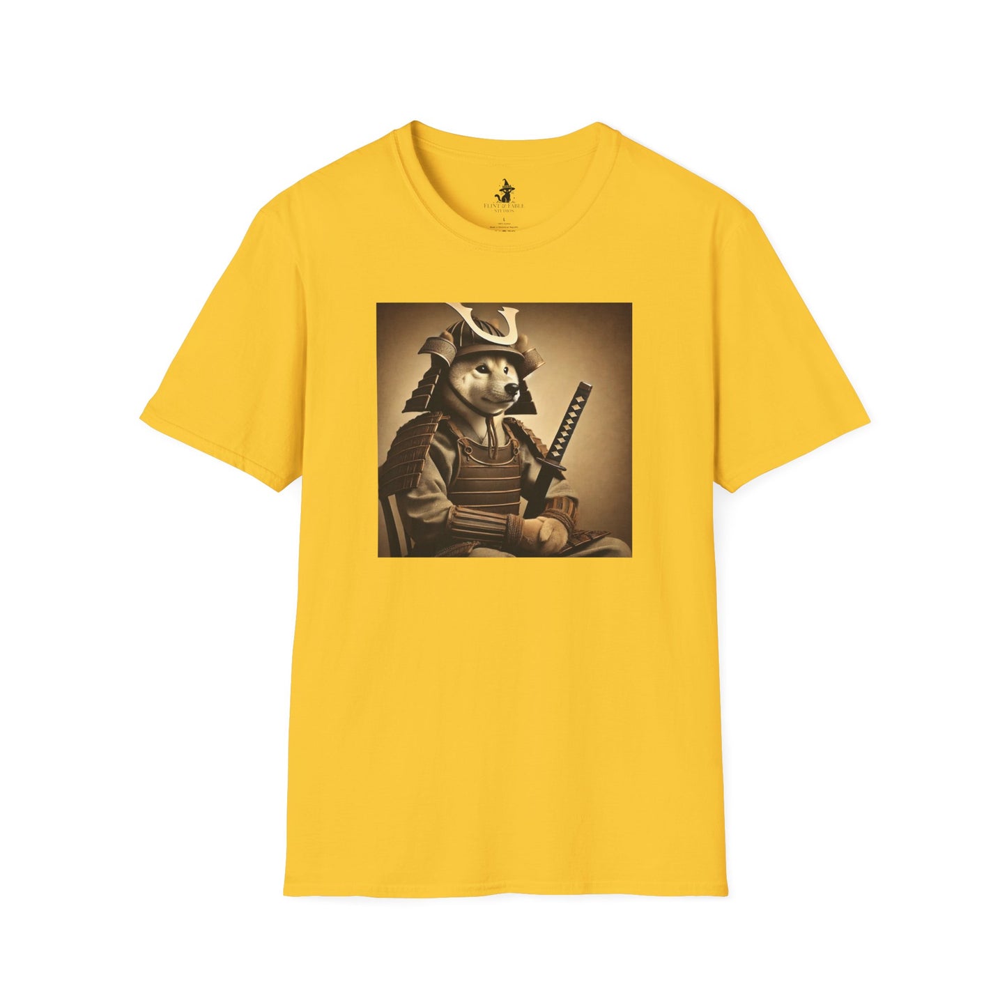 Samurai Shiba - Unisex Softstyle T-Shirt