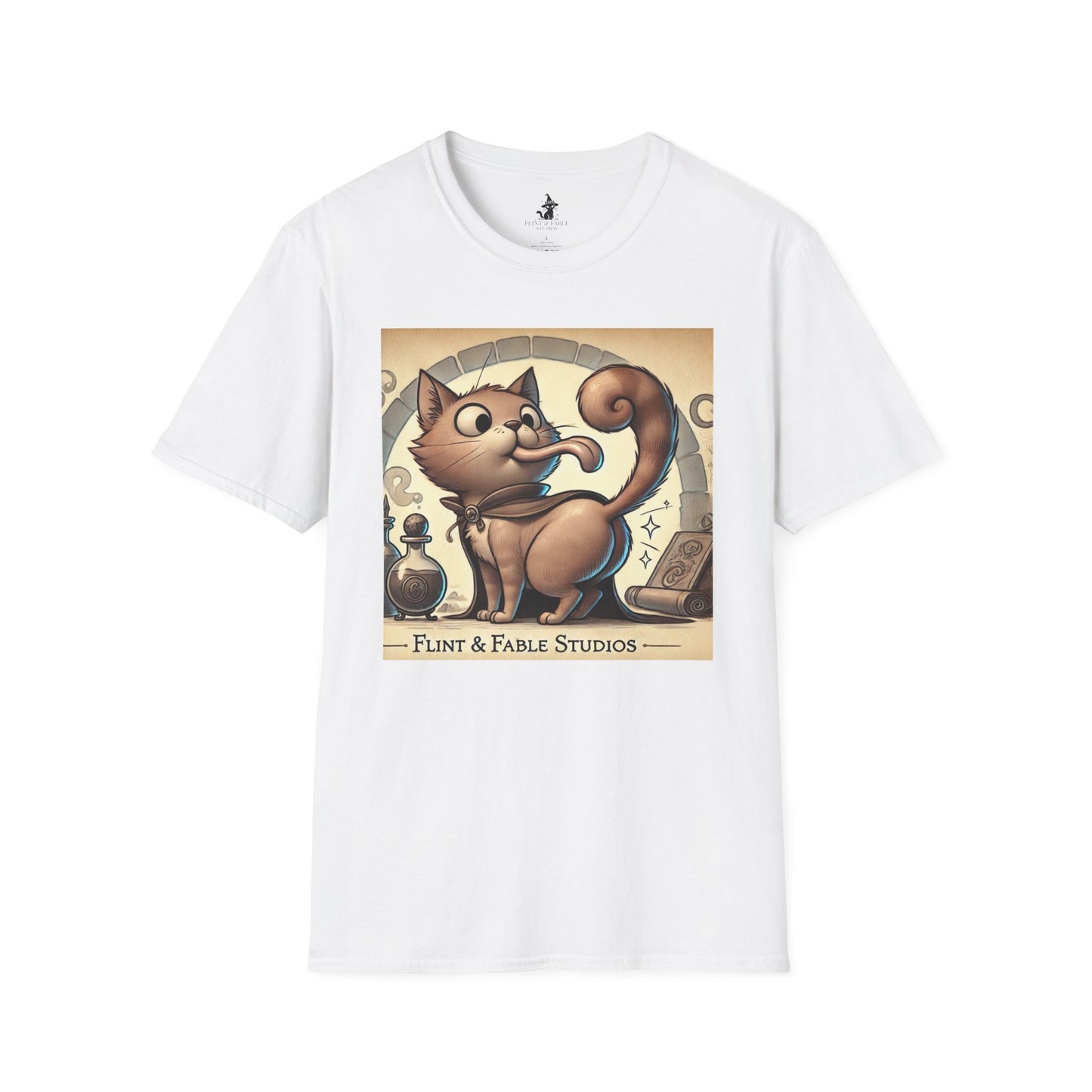 Kitty Lick - Unisex Softstyle T-Shirt