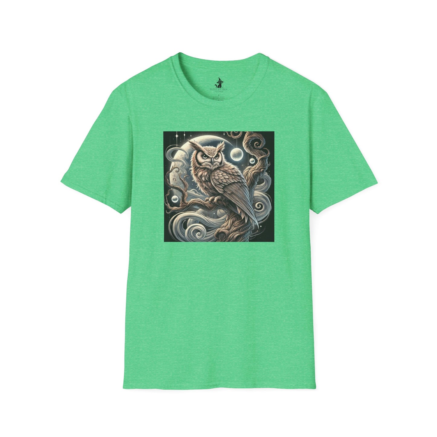 Lunar Owl - Unisex Softstyle T-Shirt