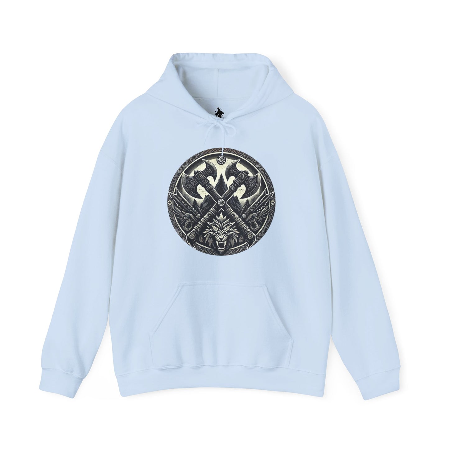 Barbarian Emblem - Unisex Heavy Blend™ Hooded Sweatshirt