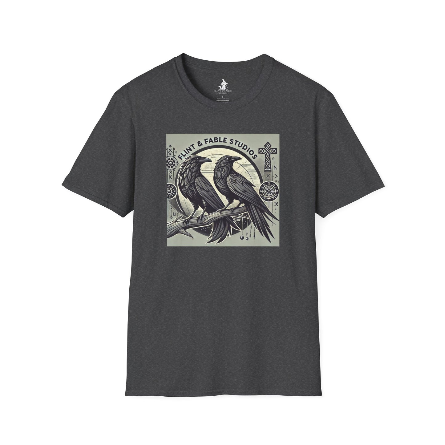 Huginn & Muninn - Unisex Softstyle T-Shirt